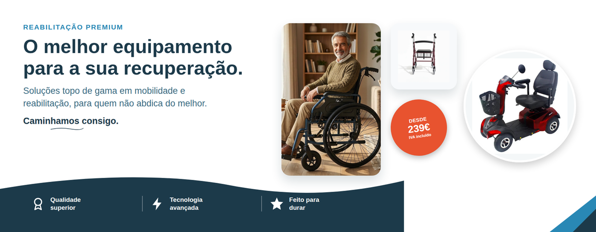 Reabilitação Premium Ortovitalis - equipamento topo de gama para recuperação