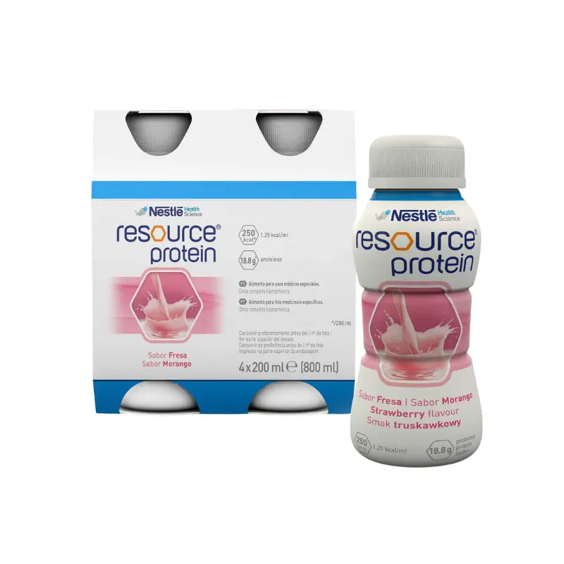BebidaNutricionalNestleResourceProteinMorangoSemLactoseeGluten_4x200ml