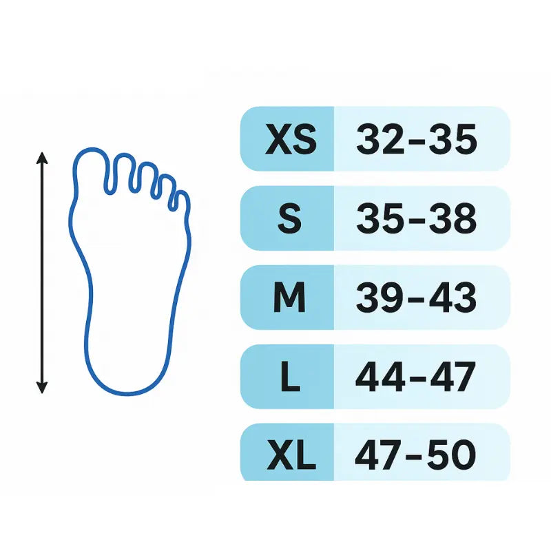 Bota_de_Marcha_Longa_LIGASTEP_Air_Walker_Tabela_de_Tamanhos