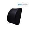 Almofada ergonómica de apoio lombar preta Evoluxion EvoSense EL100