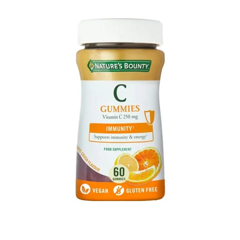 Vitamina C em Gomas 250 mg - 60 Unidades - Nature's Bounty